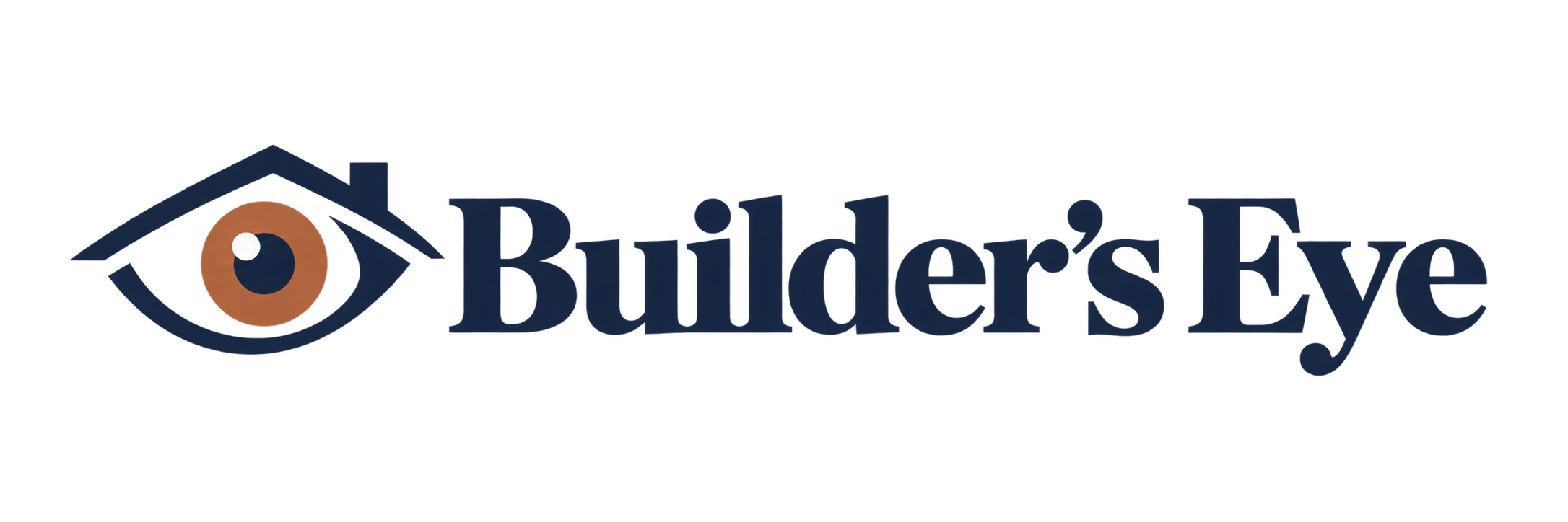 Builder’s Eye — eye and roofline logo